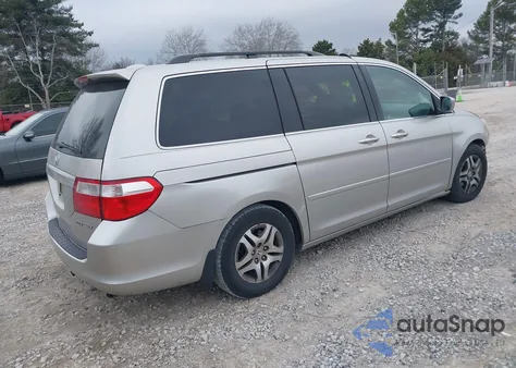 2007 Honda Odyssey Ex-L z USA, uszkodzony, nr VIN 5FNRL38747B400317